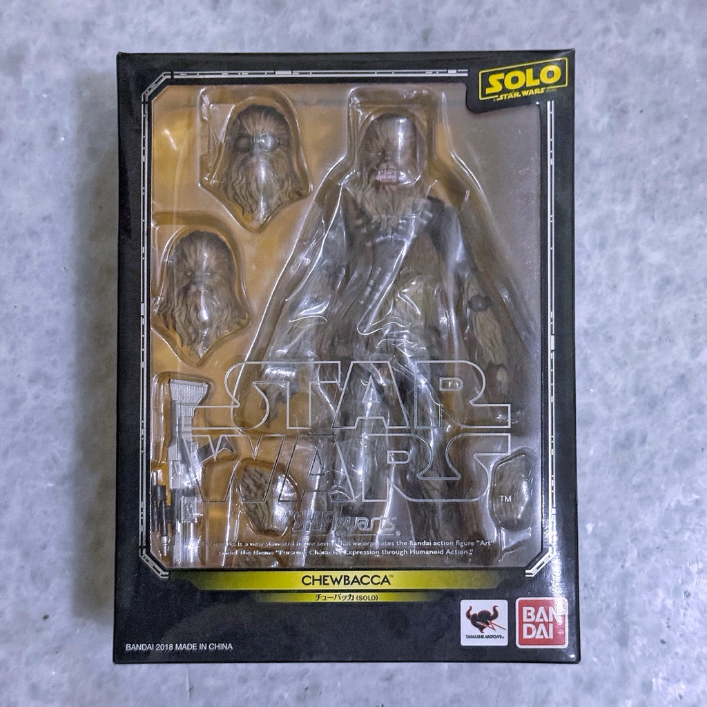 SHF Chewbacca Star Wars Solo BIB
