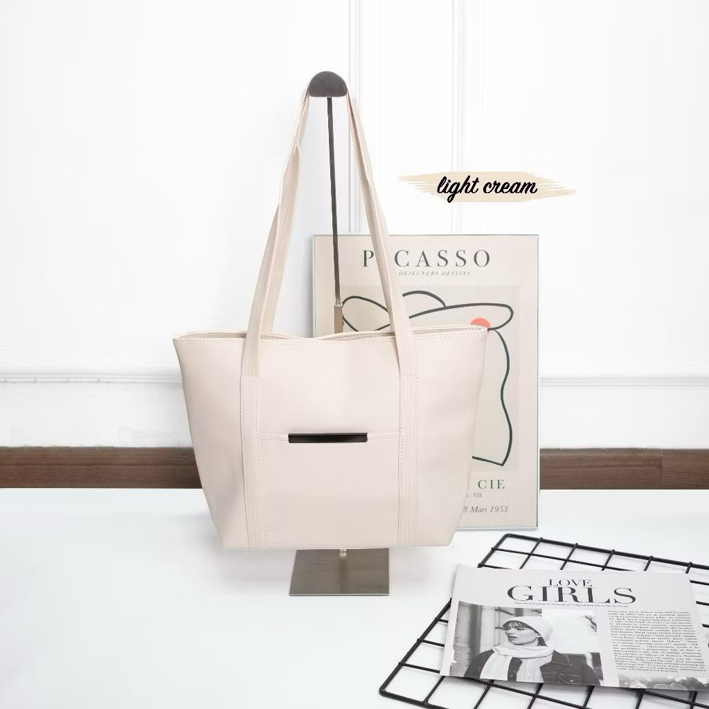 Merlyn ToteBag | Tas Tote Wanita Tas Kerja Tas Kuliah Kulit Premium