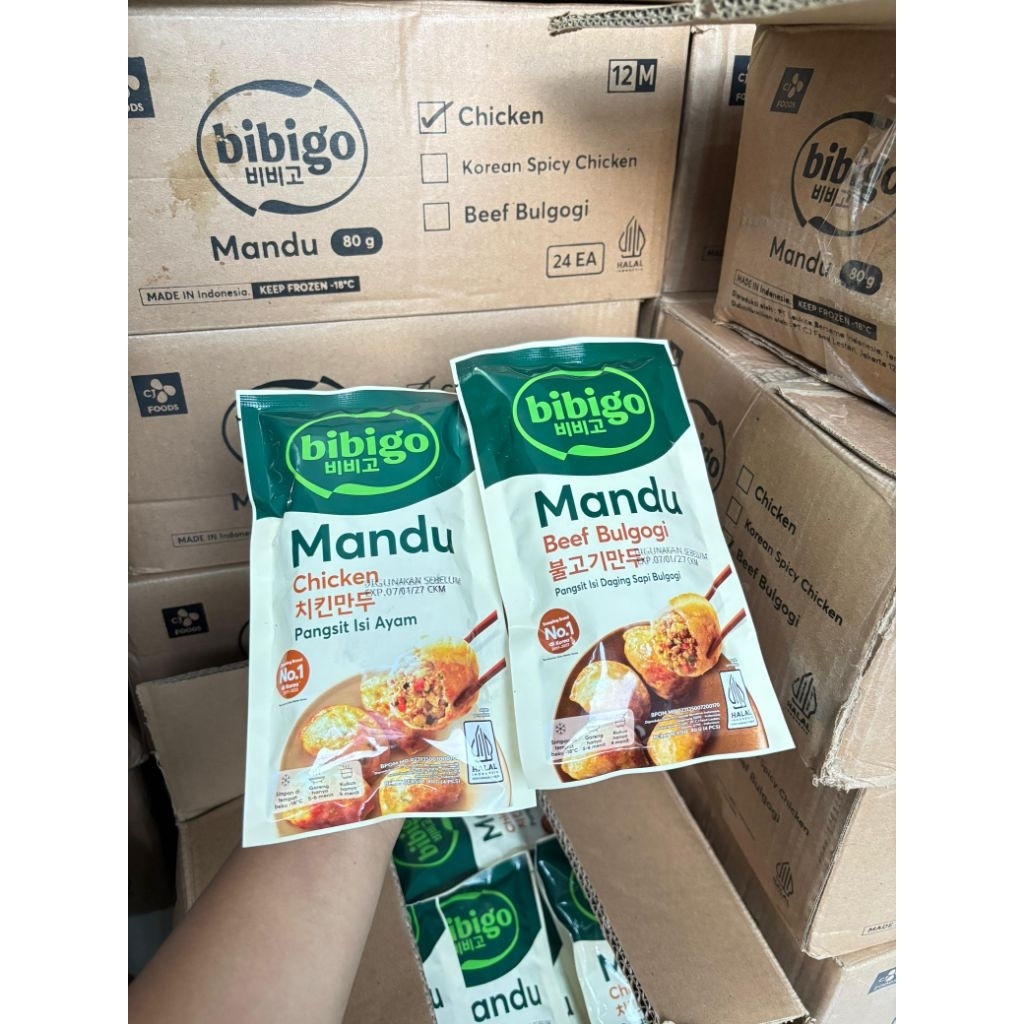 Bibigo Mandu 80gr (UK KECIL)