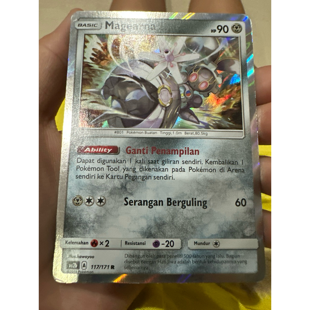 Pokemon Card Magearna (Condition: 80%) (Ori)