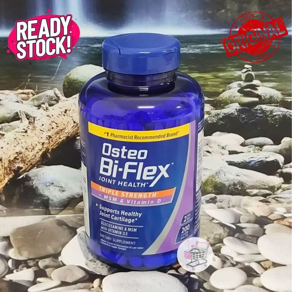 OSTEO BI-Flex Triple Strength MSM with D3 (200 tablets)