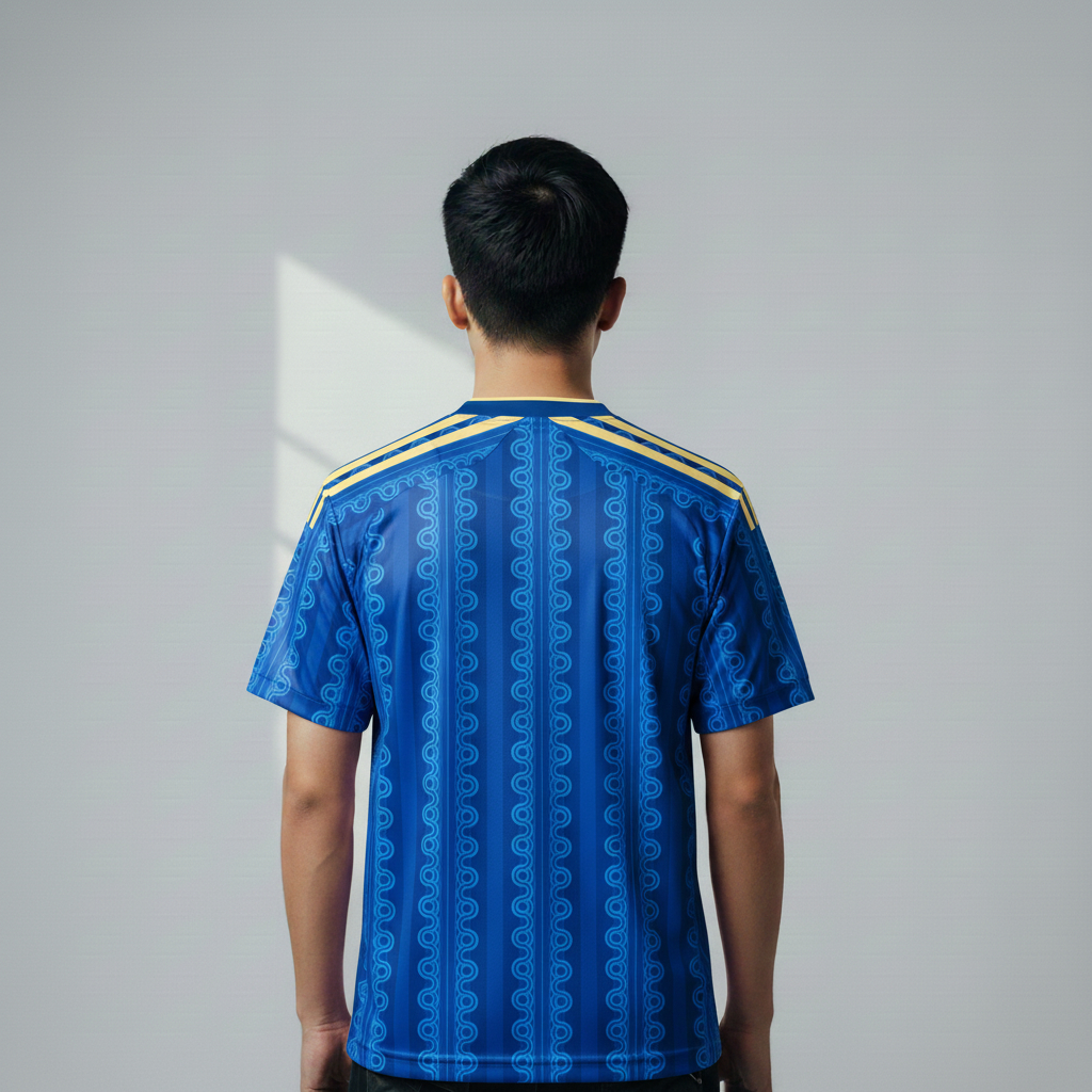 ATHLETIC SPORTWEAR - Jersey Bola Fantasy Swedia Away 2026-2027 Fullprinting Casual - Atasan
