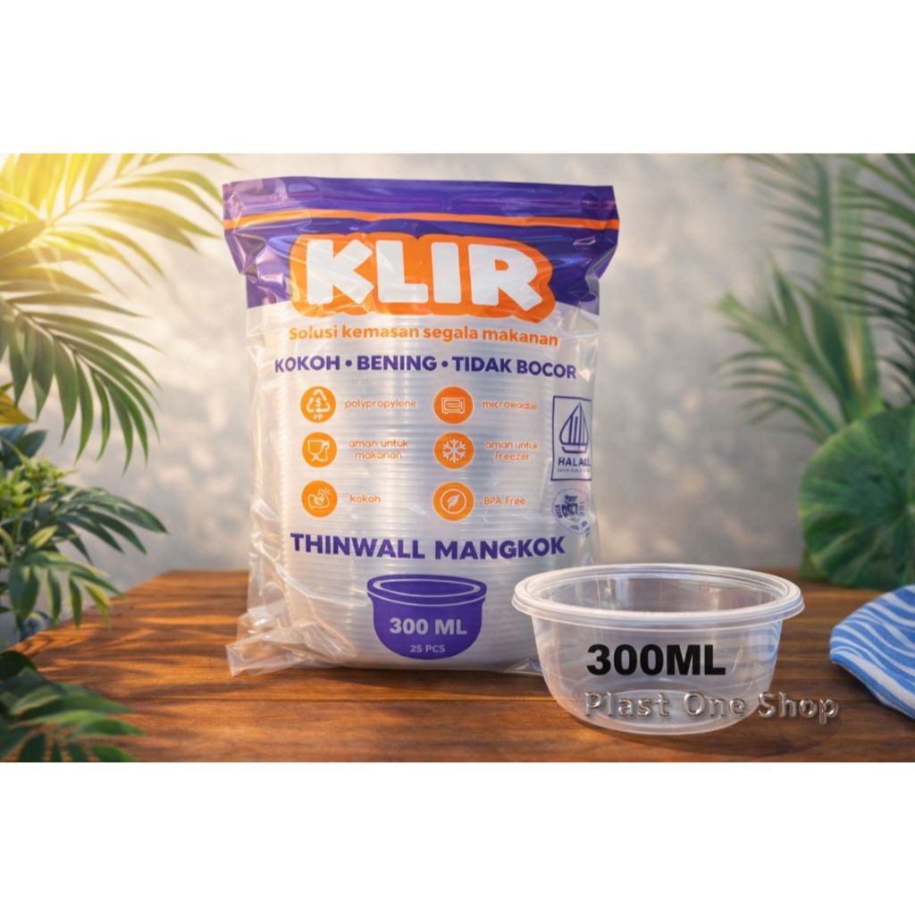 THINWALL MANGKOK KLIR 300ML