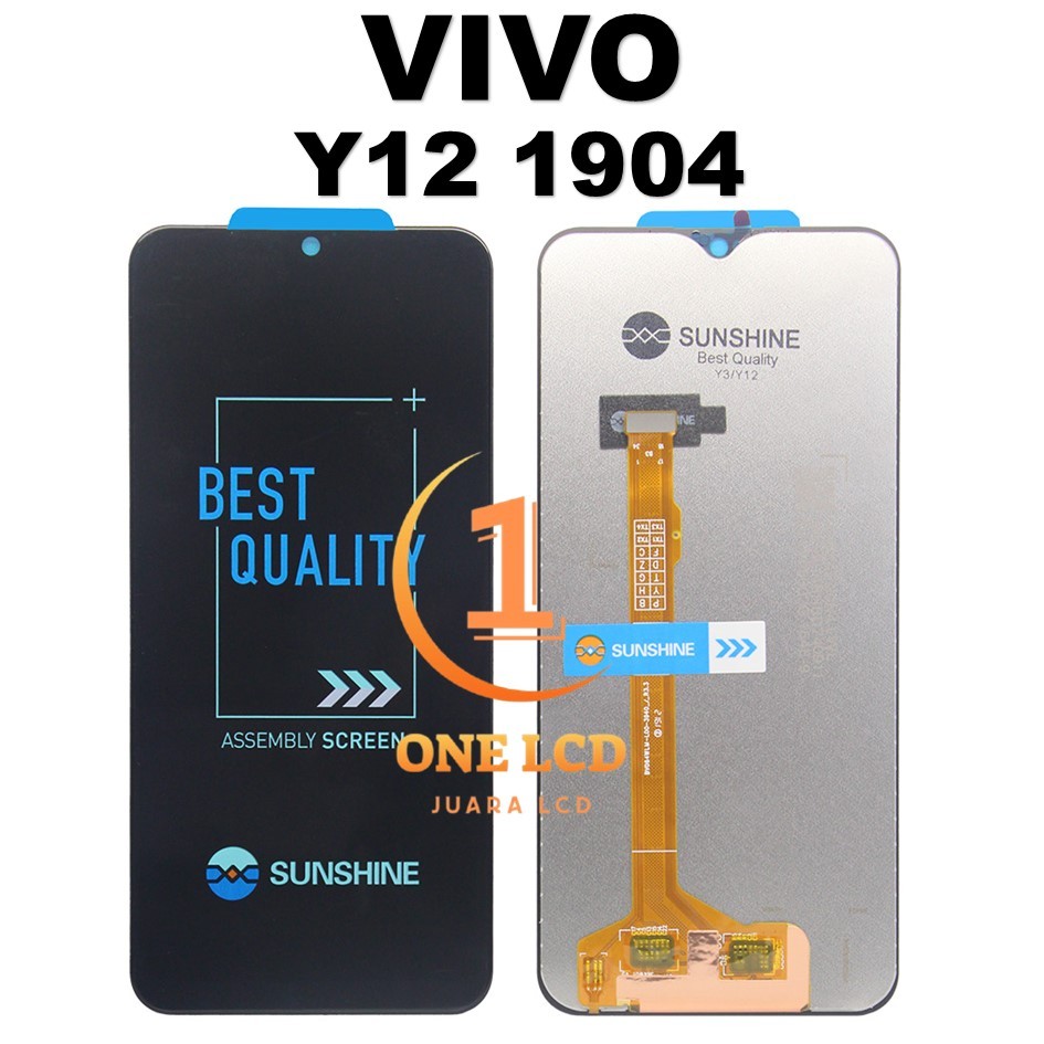 LCD TOUCHSCREEN VIVO Y12 1904 ( BIG GLASS )