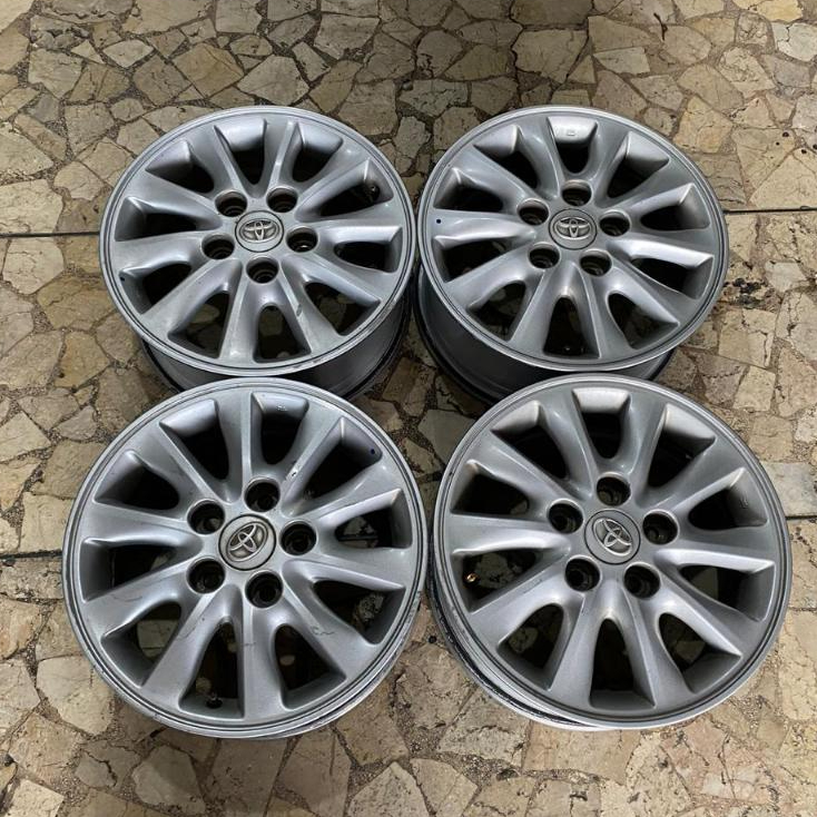 Velg Mobil Seken ORIGINAL INNOVA LUXURY Ring 15 Baut 5x114 Cocok Unutk granmax innova dll