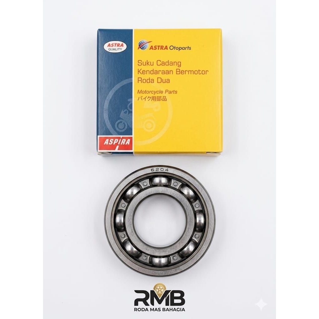LAHER/BEARING 6204 ASPIRA ORIGINAL