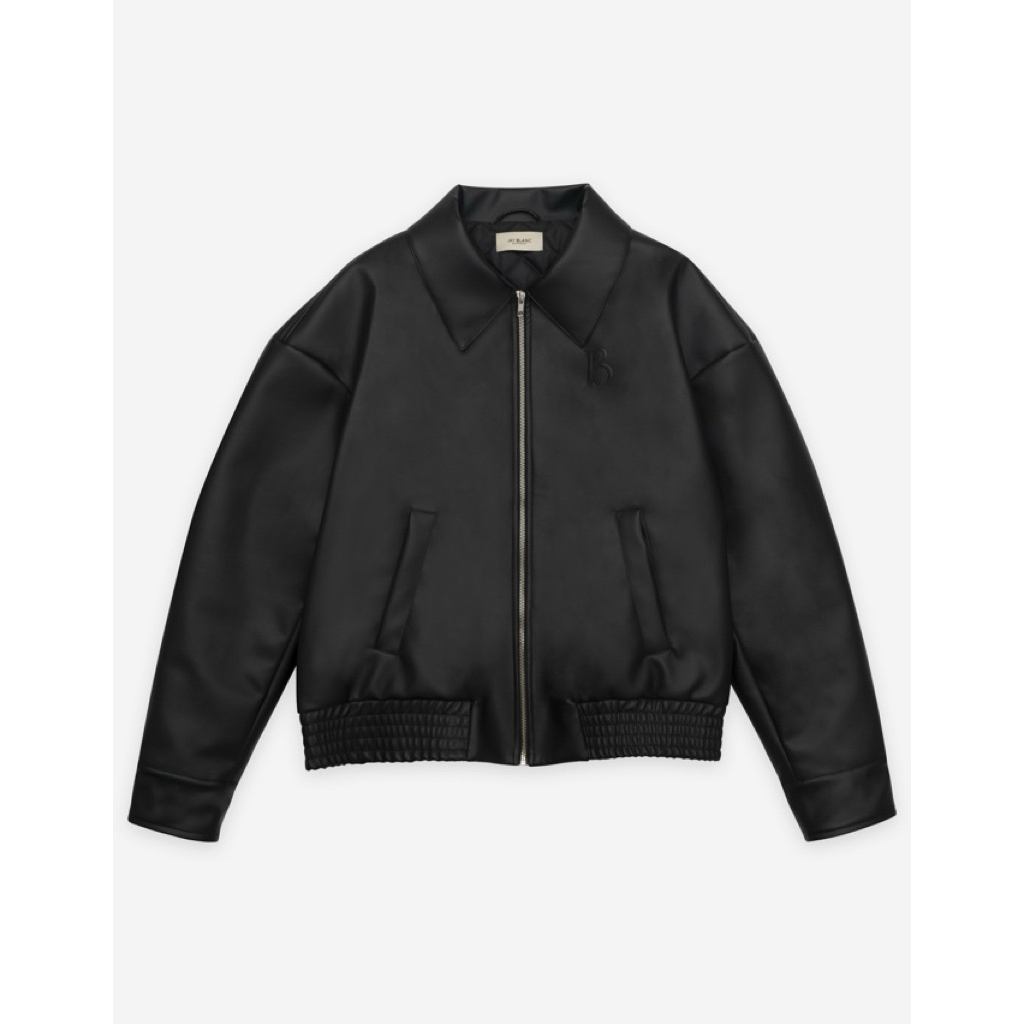 jaket semi kulit boxy unisex pria dan wanita crop oversized