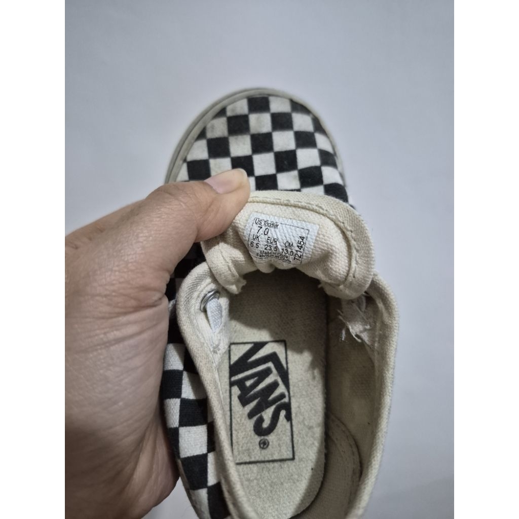 NO NEGO PL Preloved VANS shoes toddler size 7 - 13cm