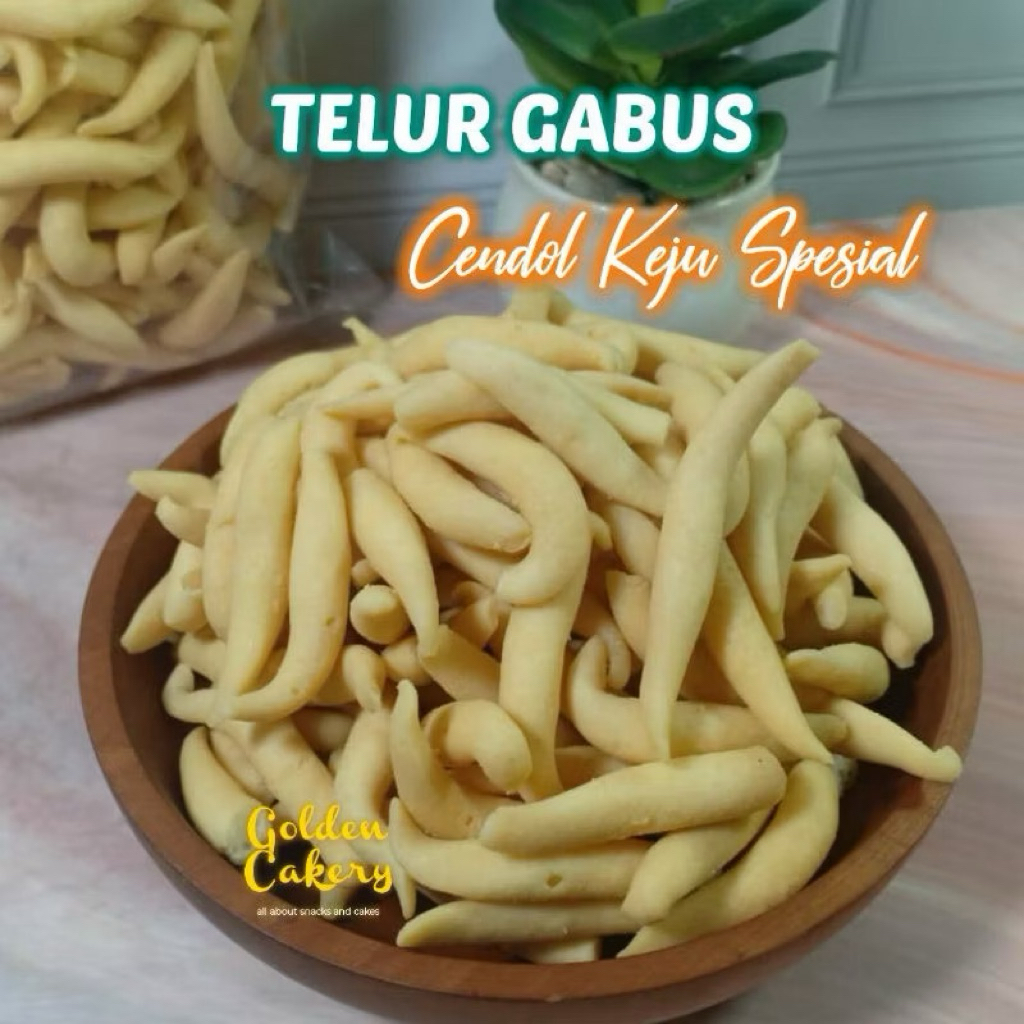 sarikaya cendol keju / gabus keju (premium) 500g