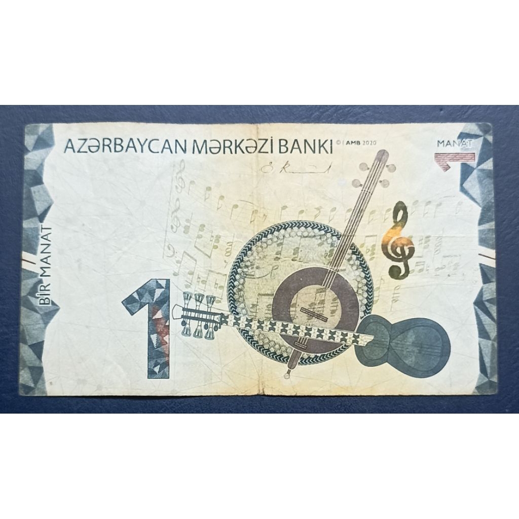 UANG AZERBAIJAN 1 MANAT