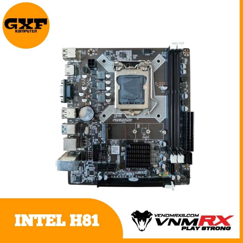 MOTHERBOARD VENOMRX H81 LGA 1150 NVME