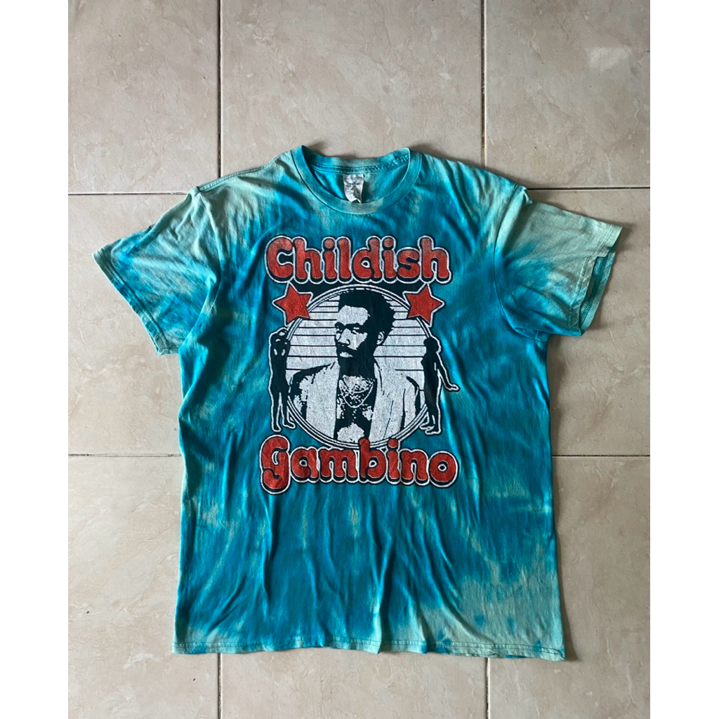 Tshirt Hip hop Childish gambino Tye die classic