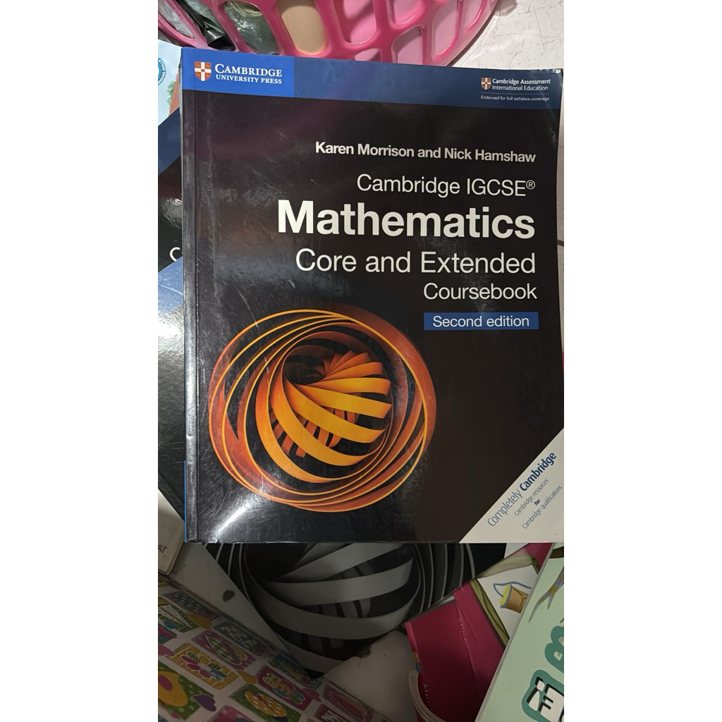 Cambridge IGCSE MATH CORE AND EXTENDED COURSE BOOK