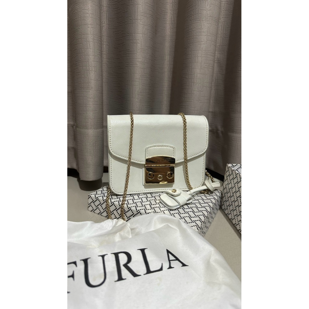 Furla Metropolis Mini white