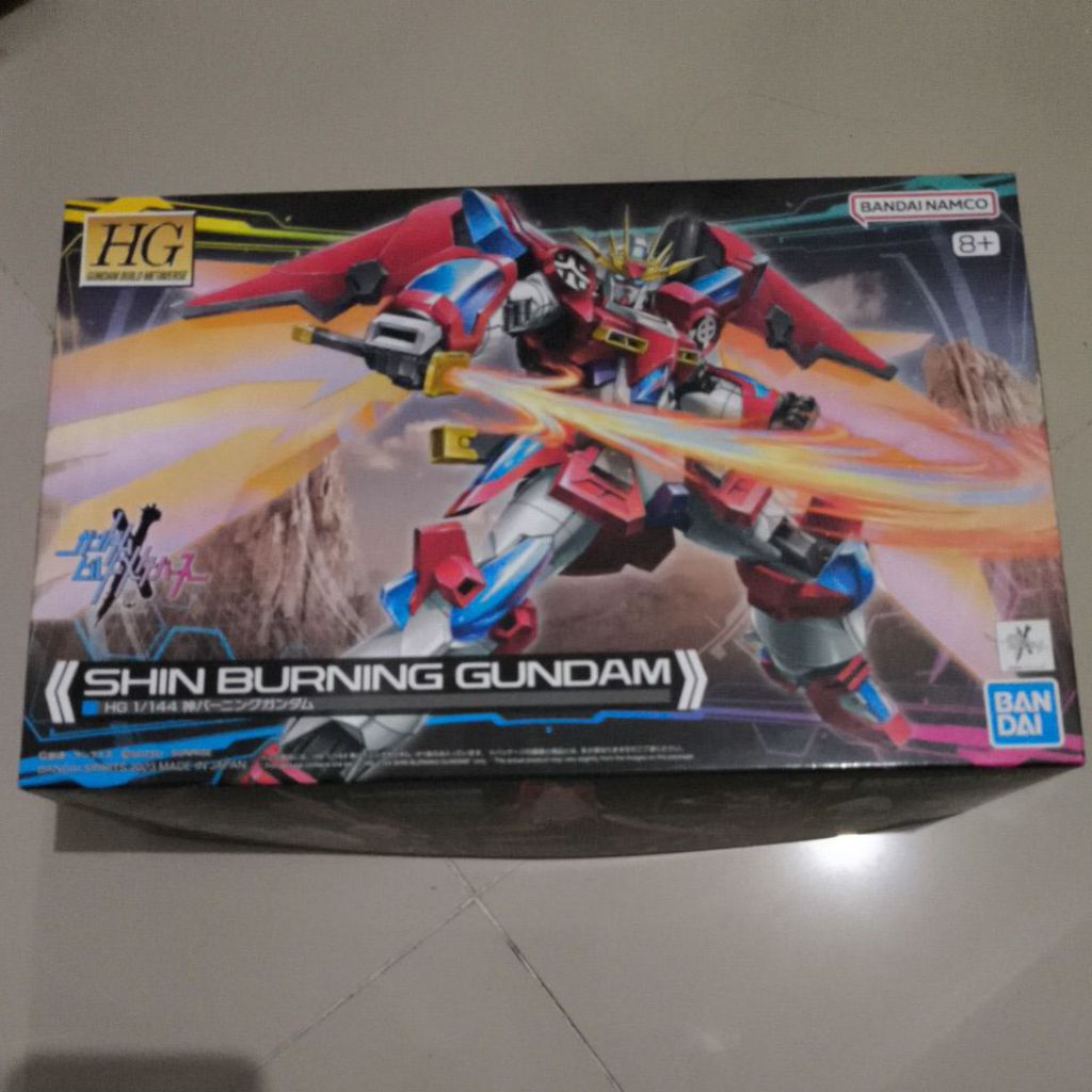 GUNDAM SHIN BURNING GUNDAM HG ORI Bandai