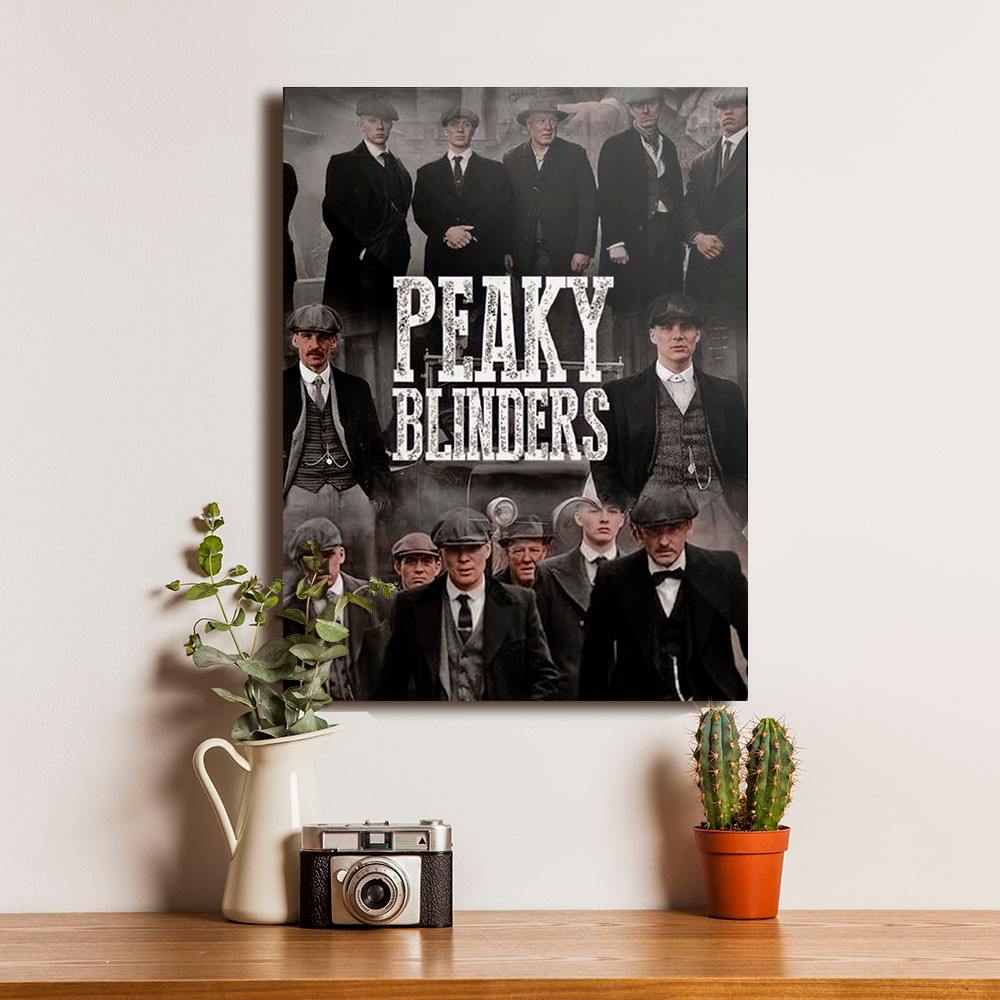 Poster Thomas Shelby Peaky Blinders Film Dekorasi Hiasan Dinding