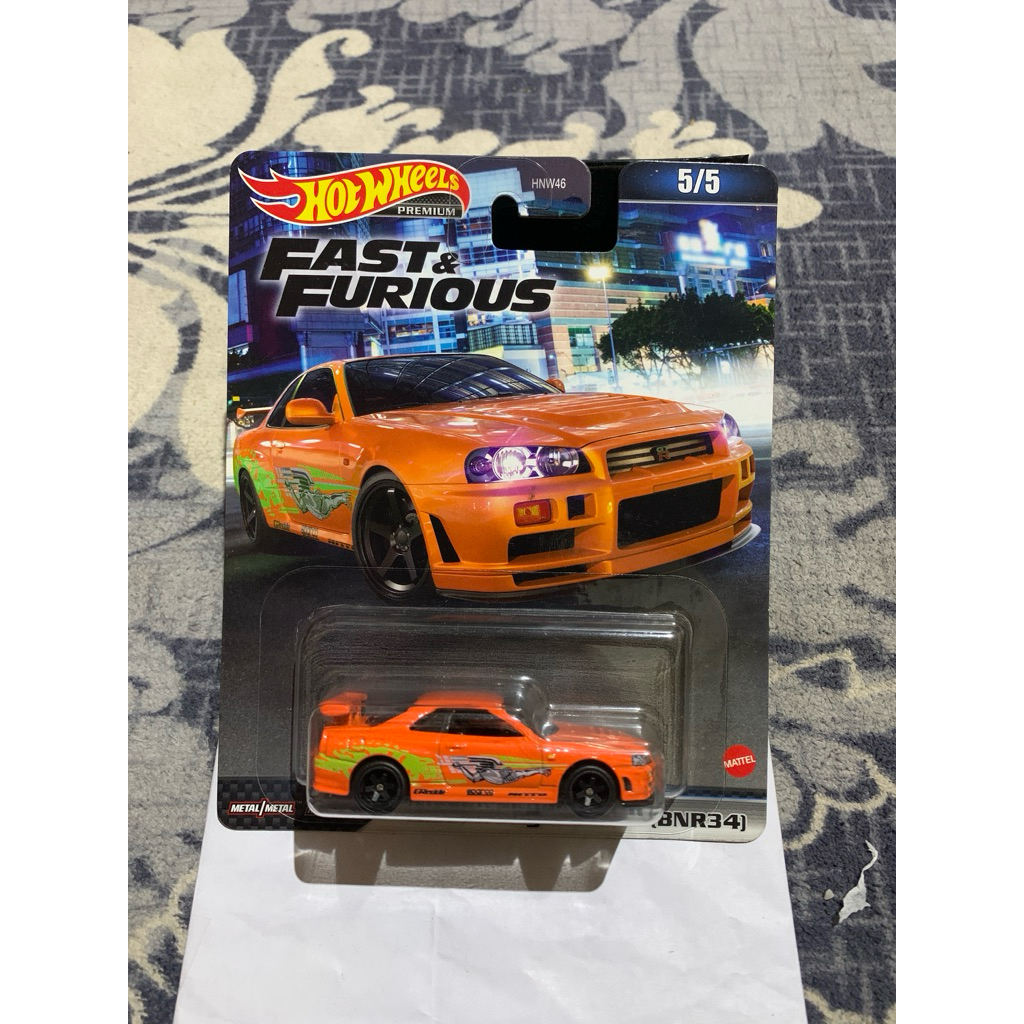 hot wheels nissan skyline GT-R34