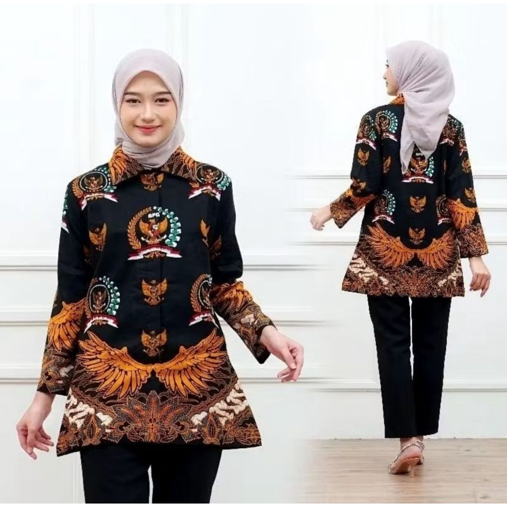 Seragam batik BPD (Badan Permusyawaratan Desa) terbaru 2026 lapis furing pria dan wanita // Seragam 