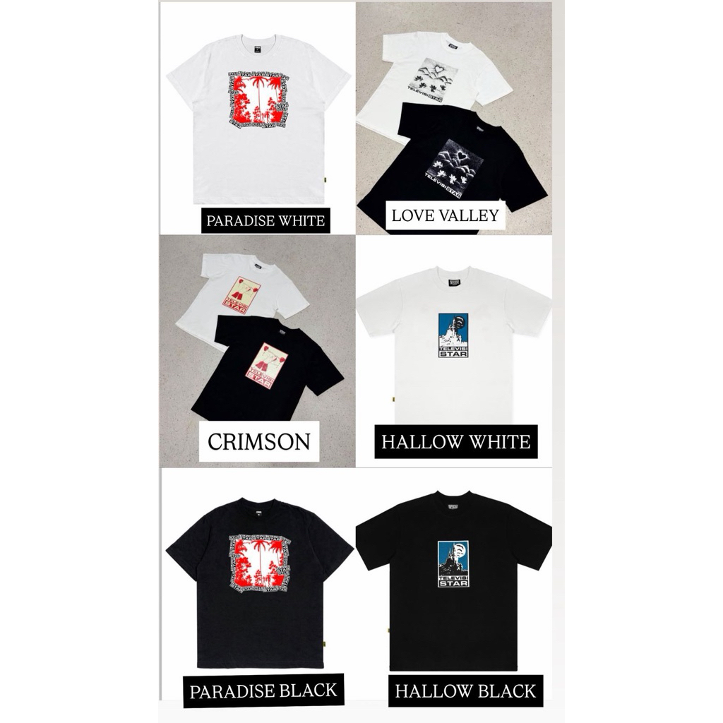T SHIRT TELEVISI STAR NEW ORIGINAL