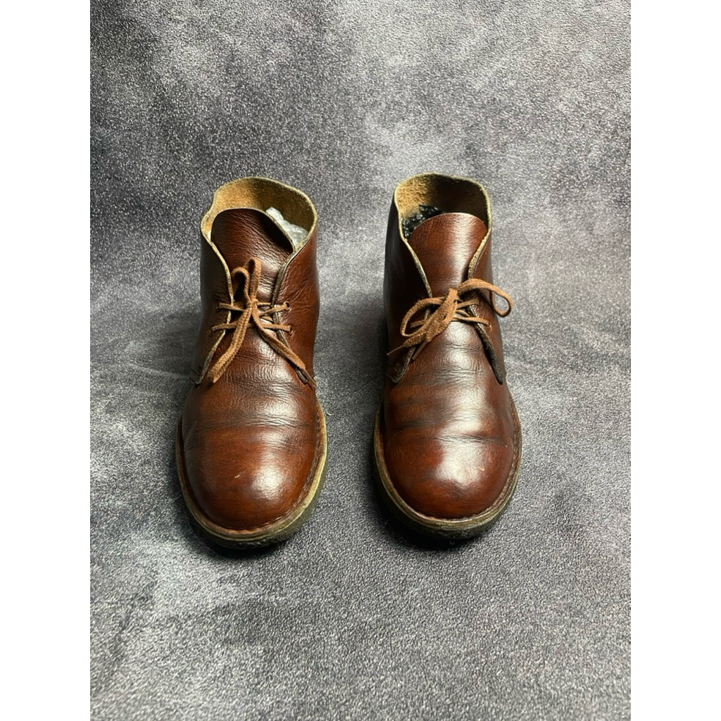 clarks originals desert boots brown