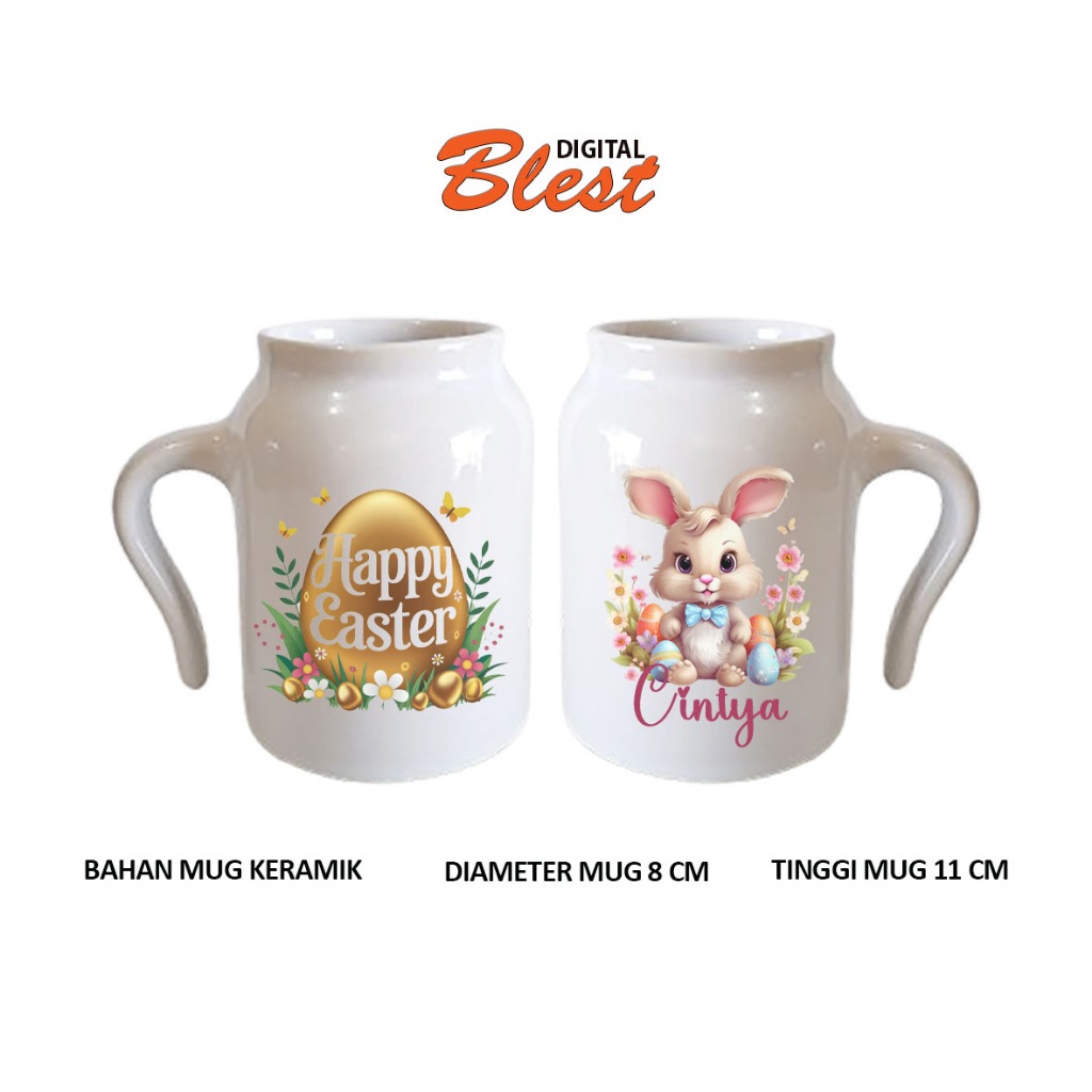 mug guci gambar custom -mug souvenir - mug kado