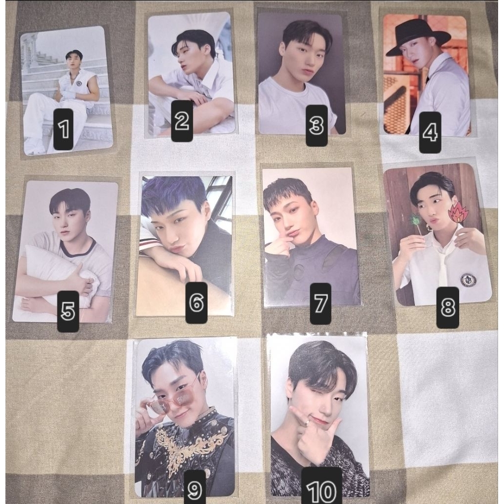PHOTOCARD OFFICIAL PC SAN SEONGHWA ATEEZ ATINY ZONE FROMM GOLDEN HOUR PT 1 CAFE BOMBOM EP FIN WILL F
