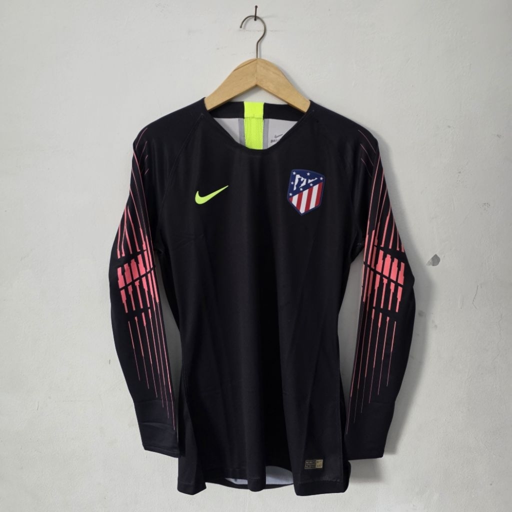 ATM ATLETICO MADRID 2018/19 HOME MATCH GOALKEEPER MEN'S DRI FIT FOOTBALL AUTHENTIC PLAYER ISSUE LONG
