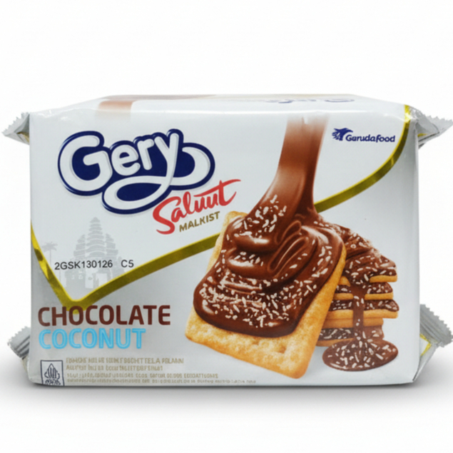 GERY SALUUT MALKIST COKLAT TABUR 1 Pcs 105g
