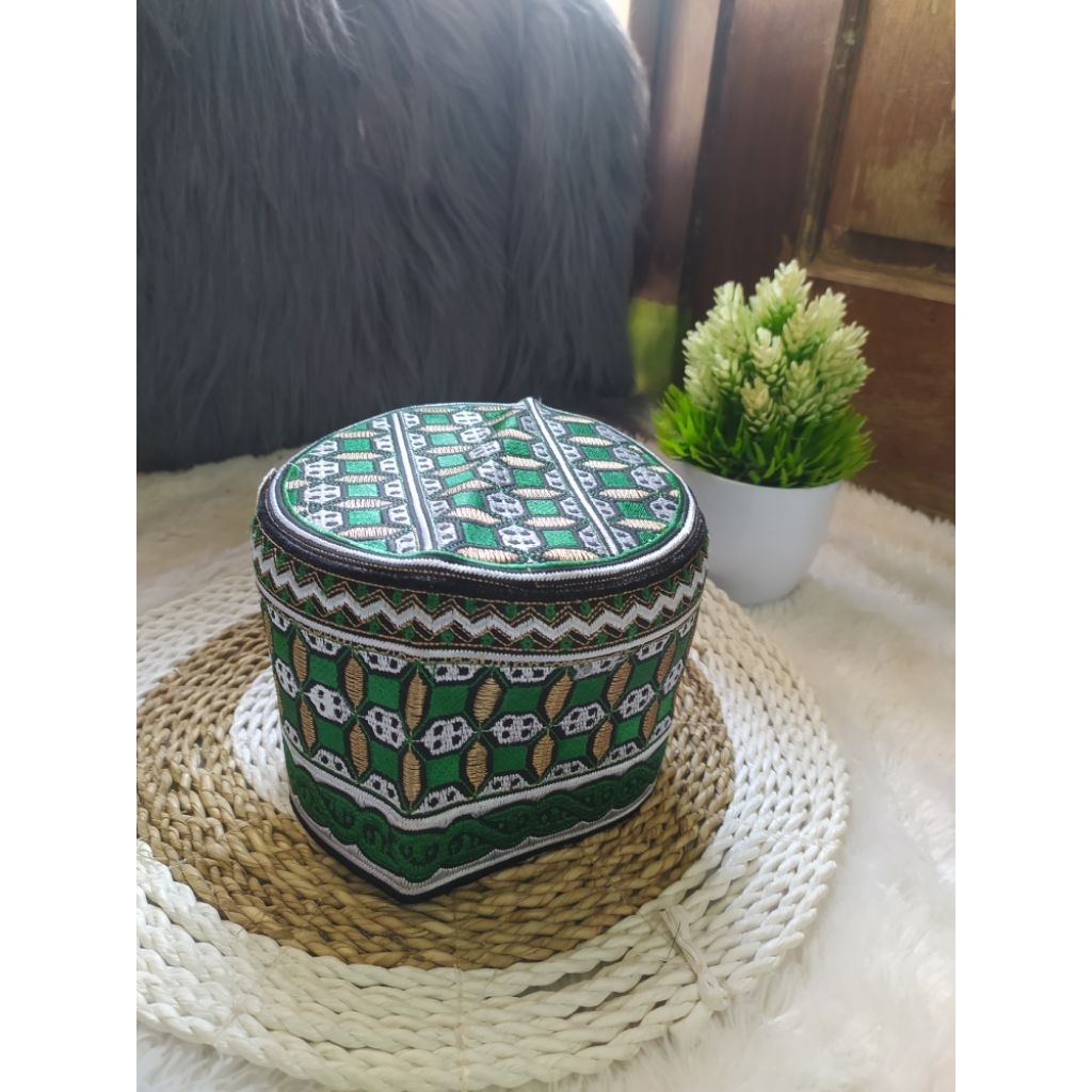 Peci Oman Banghladesh Al Fahim Original Peci Oman Temboro