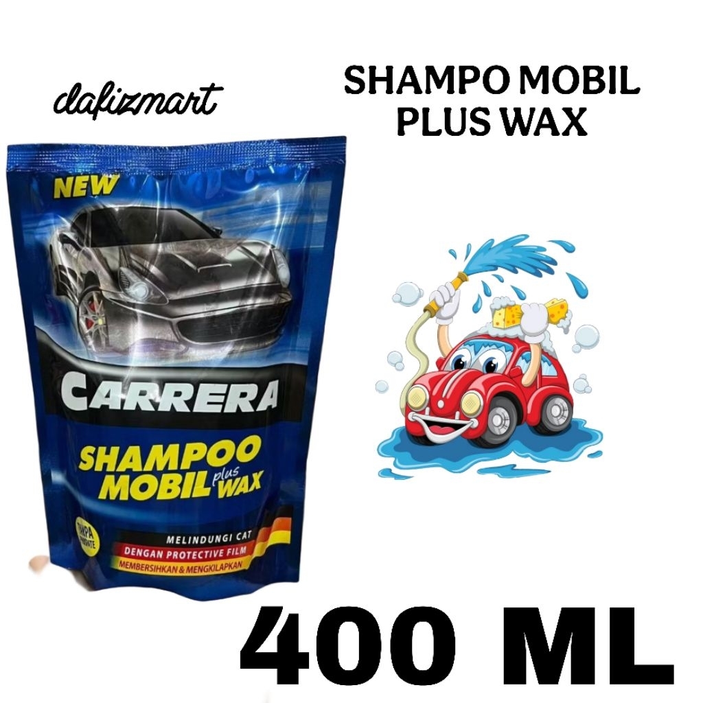 CARRERA SHAMPO MOBIL PLUS WAX 400 ML