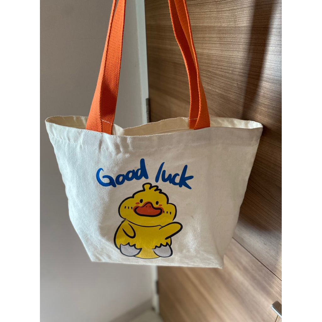 Preloved Totebag Olahraga / Tas Yoga Pilates / Tas Totebag Canvas