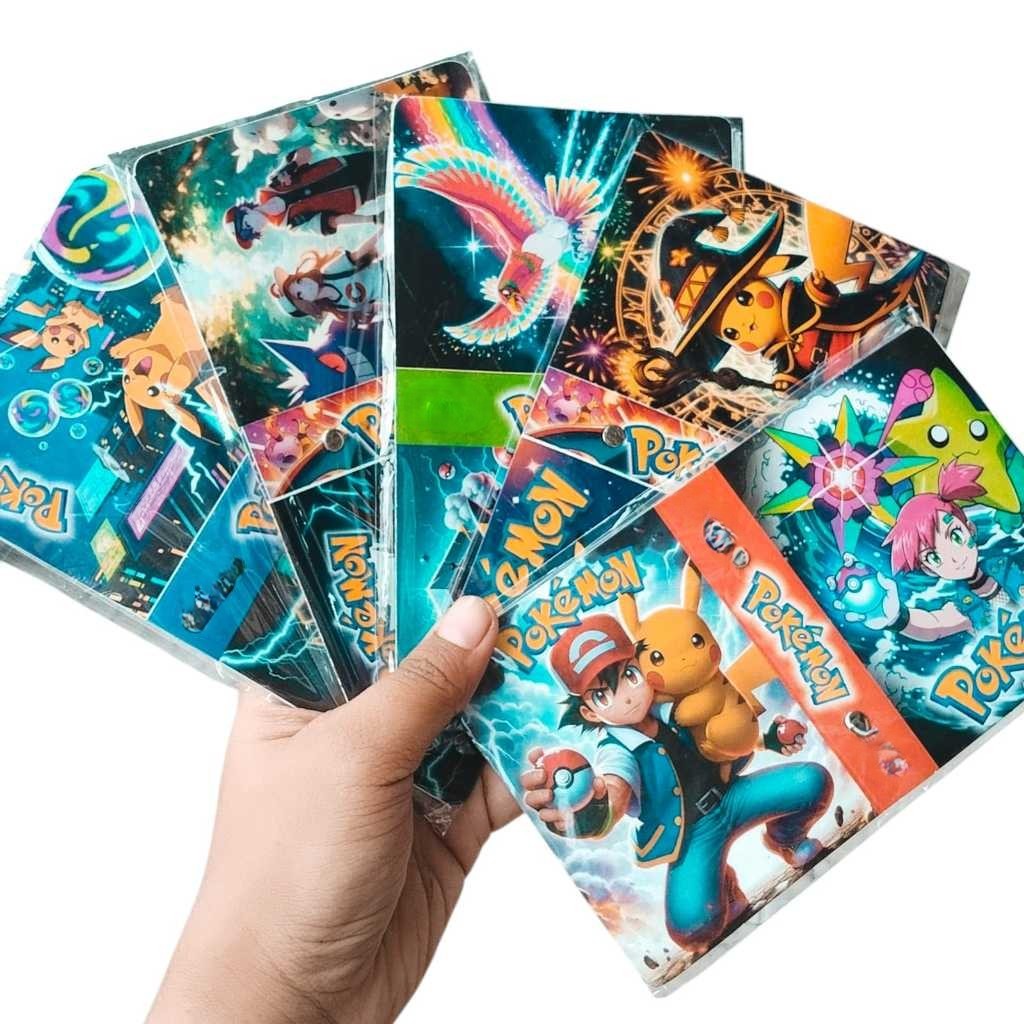 Pokemon Naruto - Album Kartu Pokemon Naruto kapasitas 10 pcs