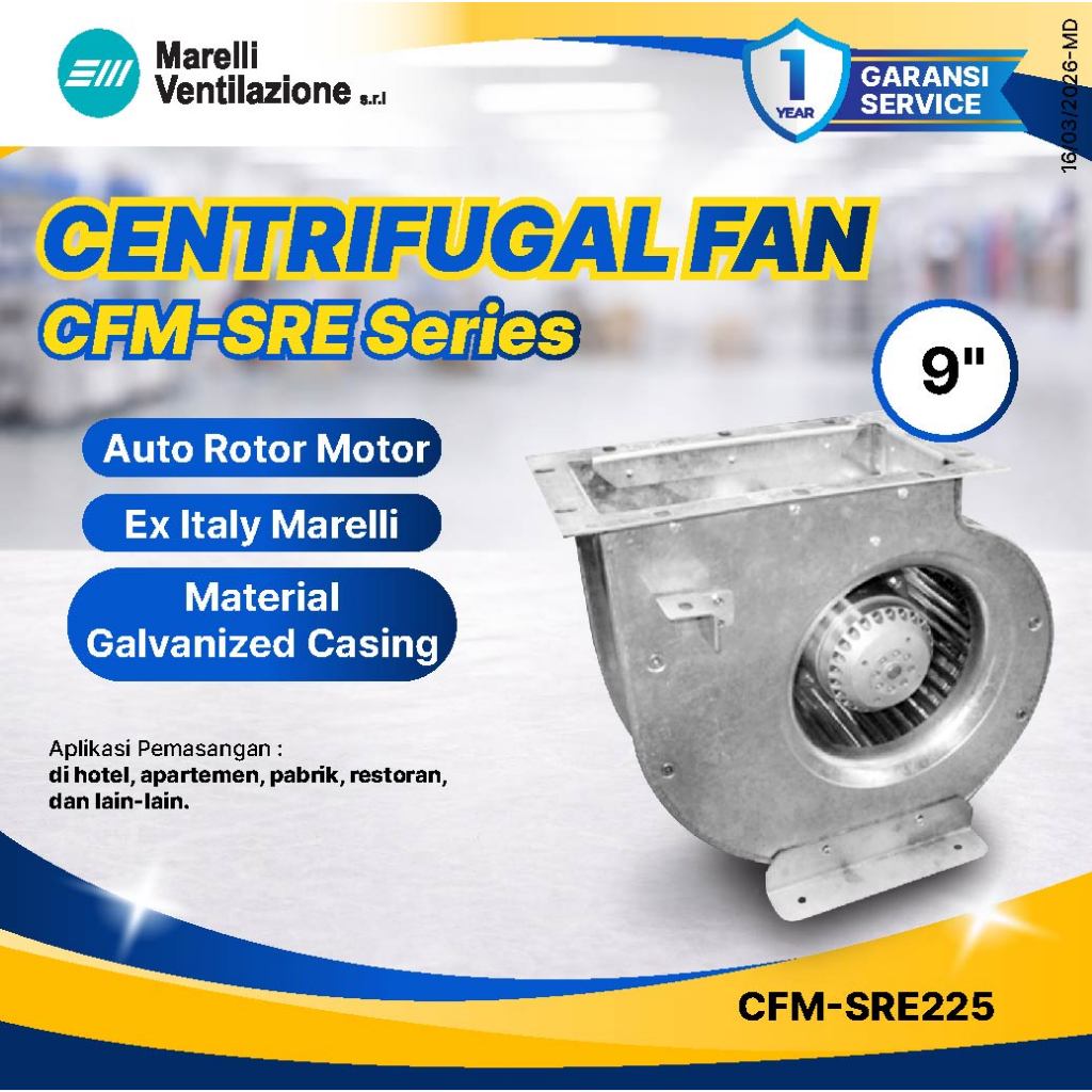 CKE Centrifugal Fan 9 Inch lower Keong Hisap Udara Panas Tekanan Tinggi Angin Kencang Industri Gudan
