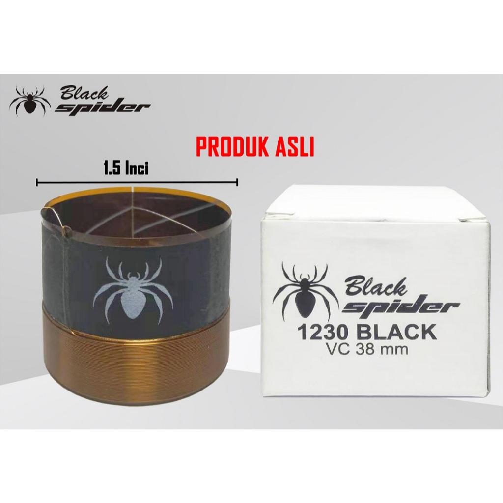 Voice Coil Black Spider V.C BS 1230 BLACK