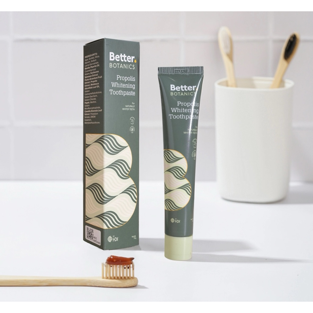 Toothpaste bee propolis whitening pasta gigi hdi / pemutih gigi odol pasta gigi