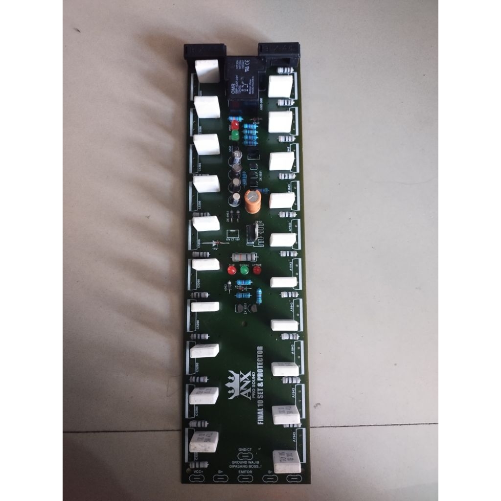 pcb final 10set transistor Toshiba plus protektor