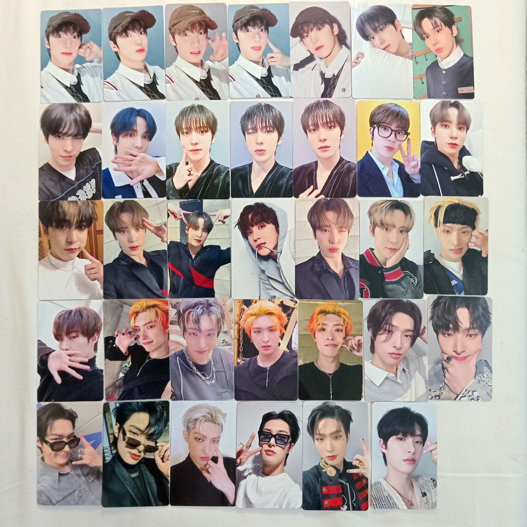 PHOTOCARD YUNHO ATEEZ MINGI ATEEZ OFFICIAL YUNHO DINO MINGI MAKESTAR MINGI MOVEMENT