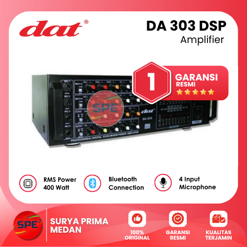 AMPLIFIER DAT DA 303 DSP GARANSI RESMI