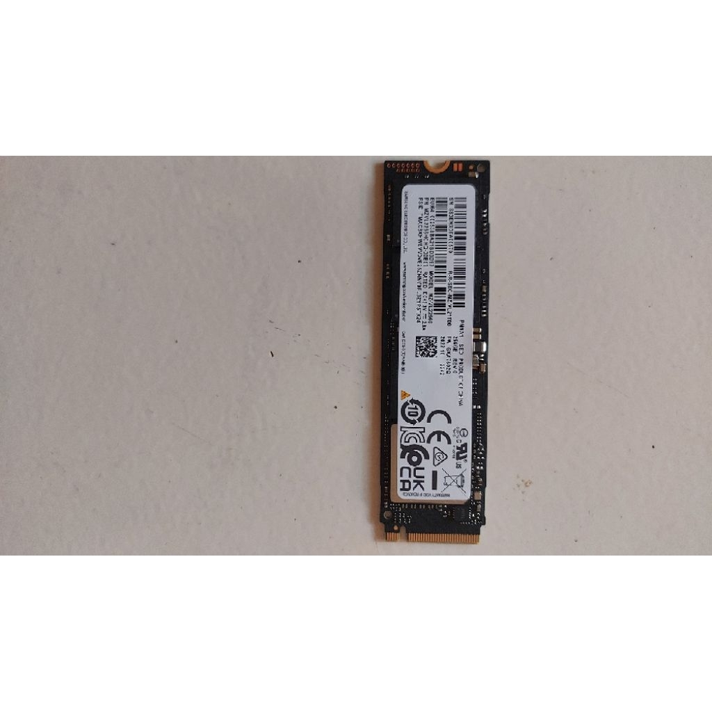 SSD NVME Samsung 256gb New Original