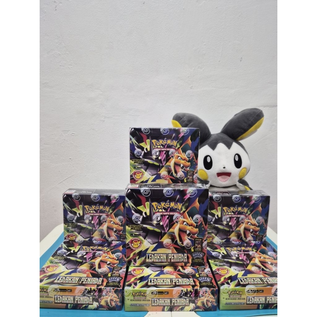 Booster Box Kartu Pokemon Indonesia Ledakan Peniada