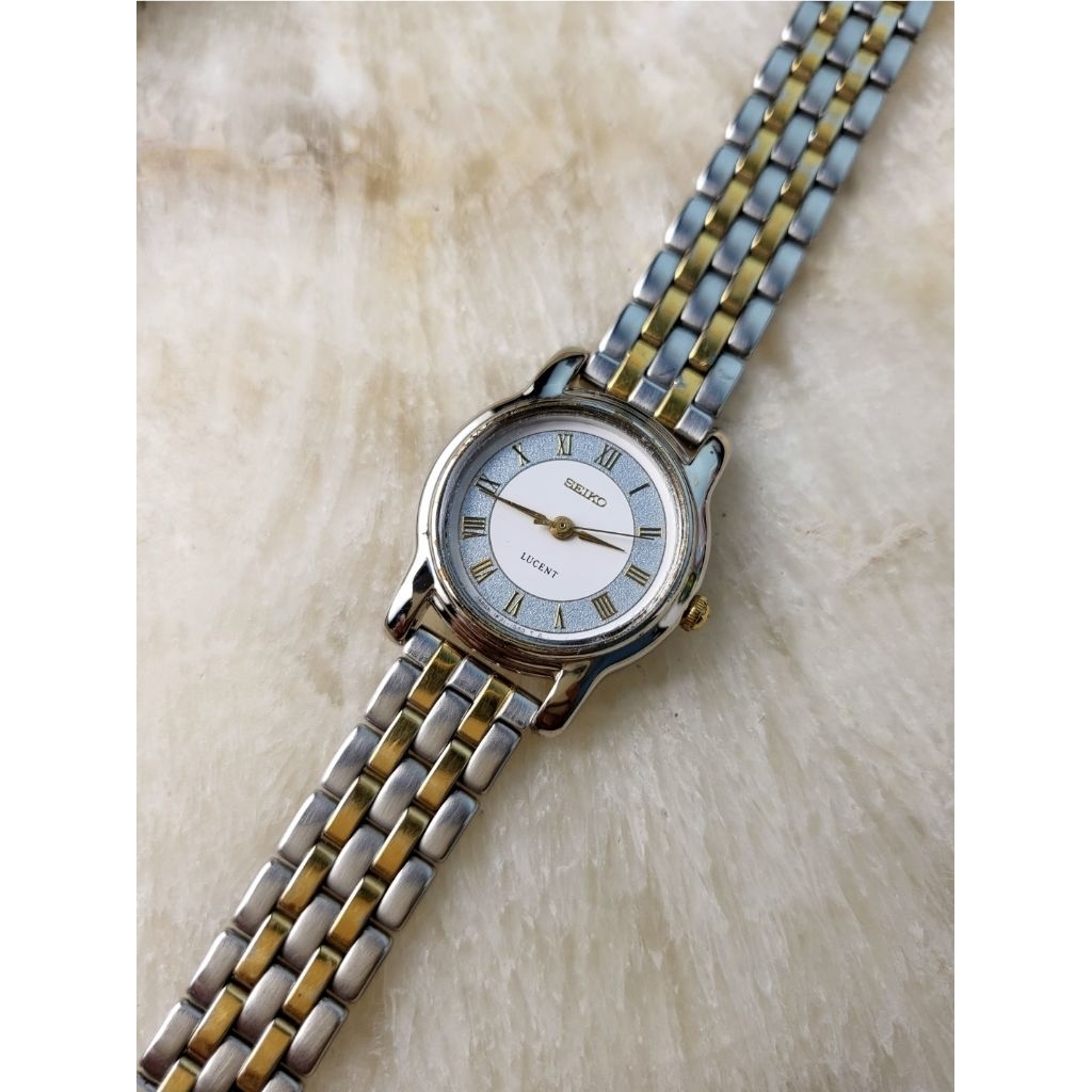 SEIKO LUCENT TWOTONE