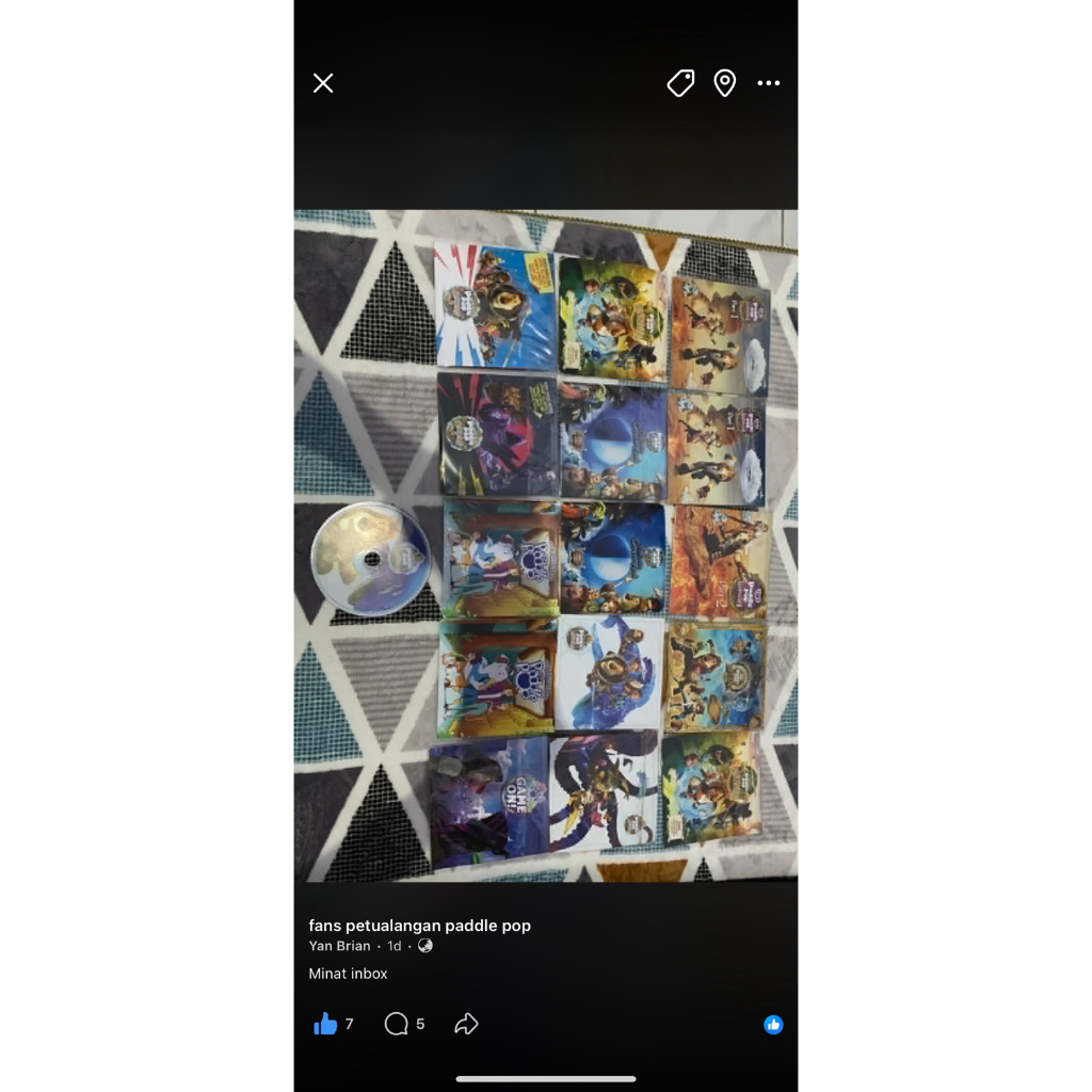 dvd paddle pop atlantos 1 & game on