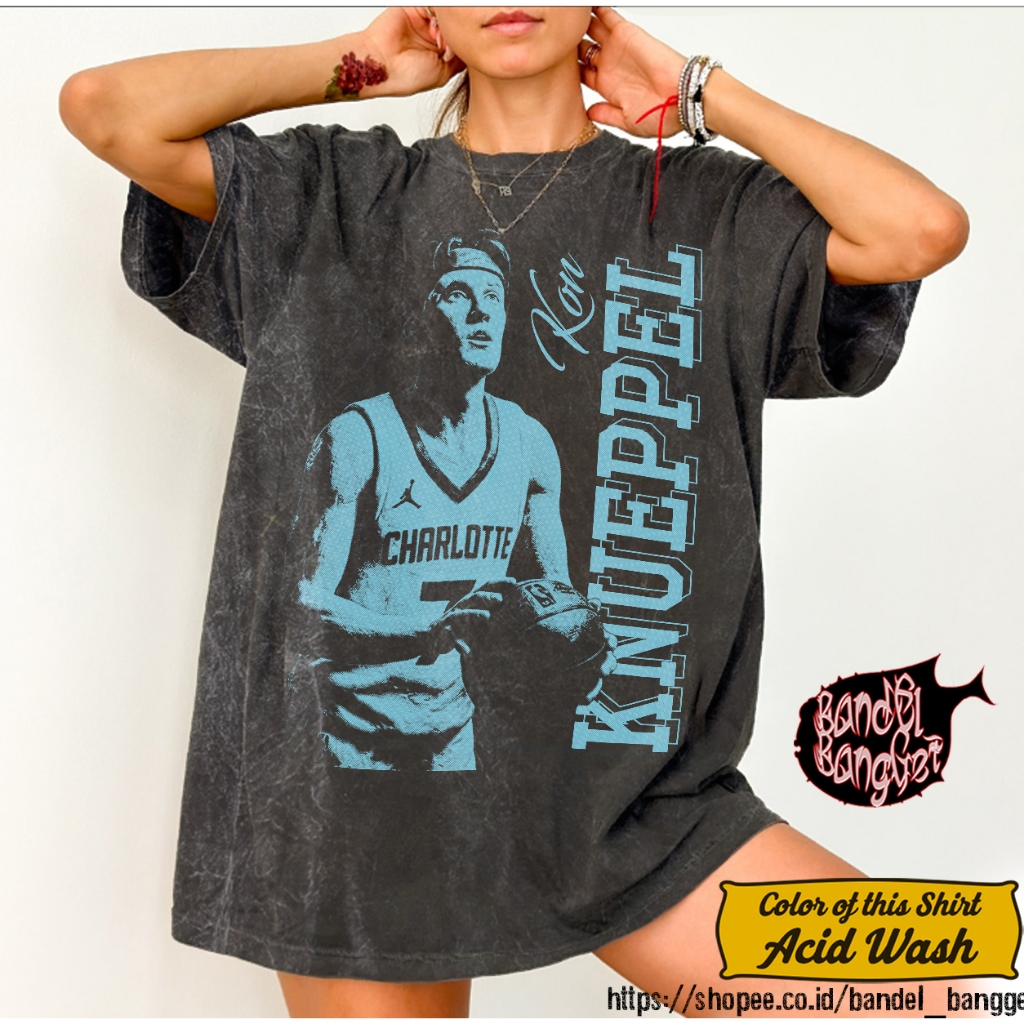 Kaos Kon Knueppel Shirt | Acid Wash Oversized Shirt