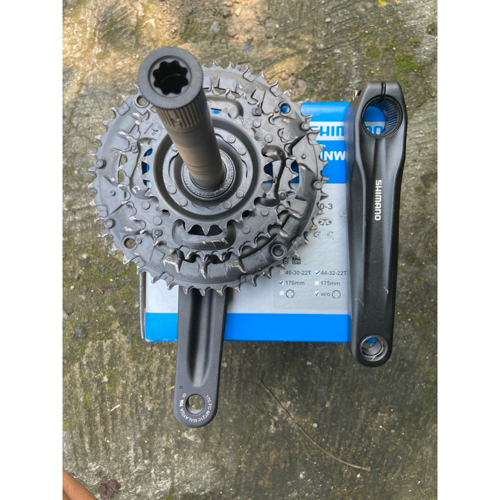 crank 3speed Shimano FC-MT210