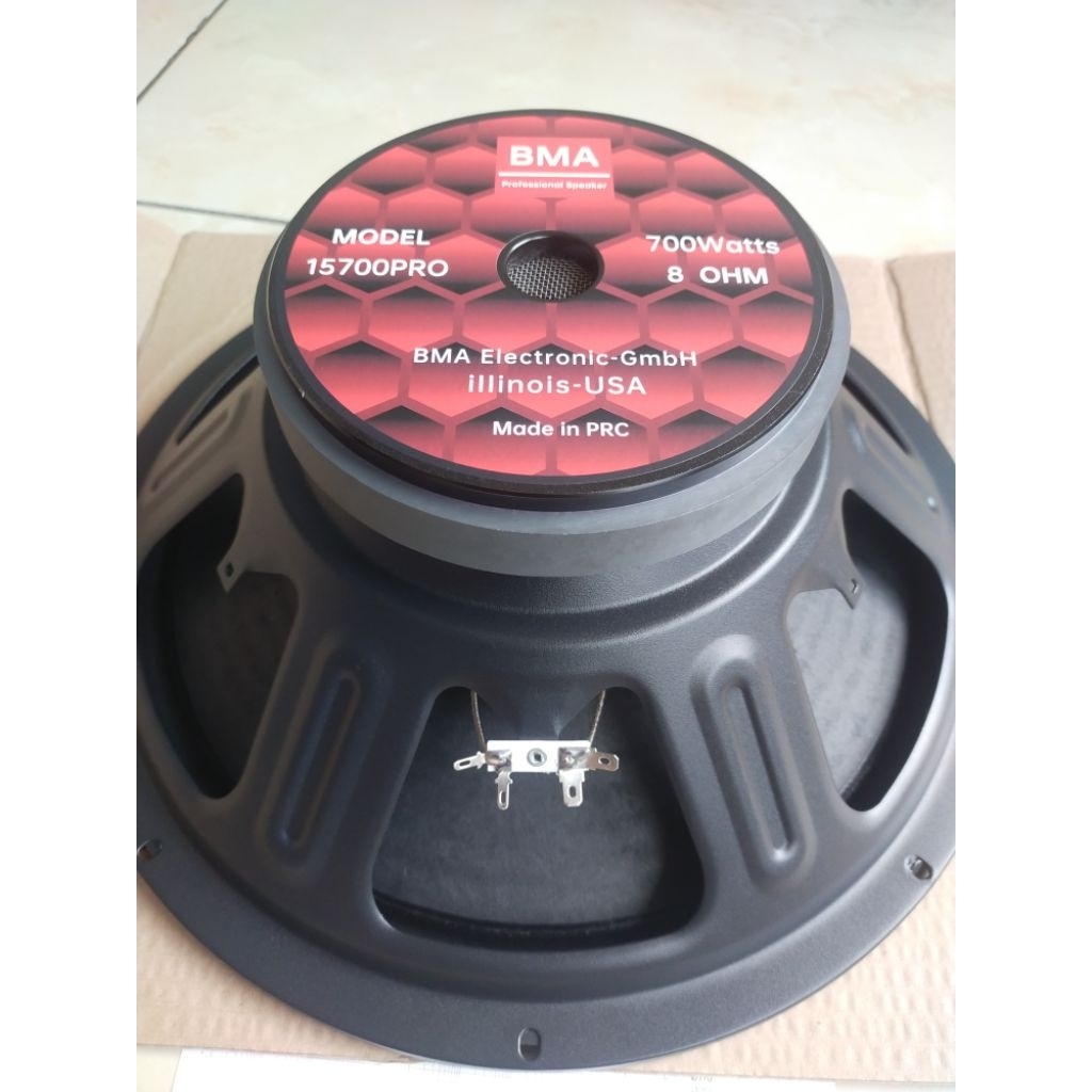 Speaker 15 inch BMA model 15700 proVc 3 inch gred a