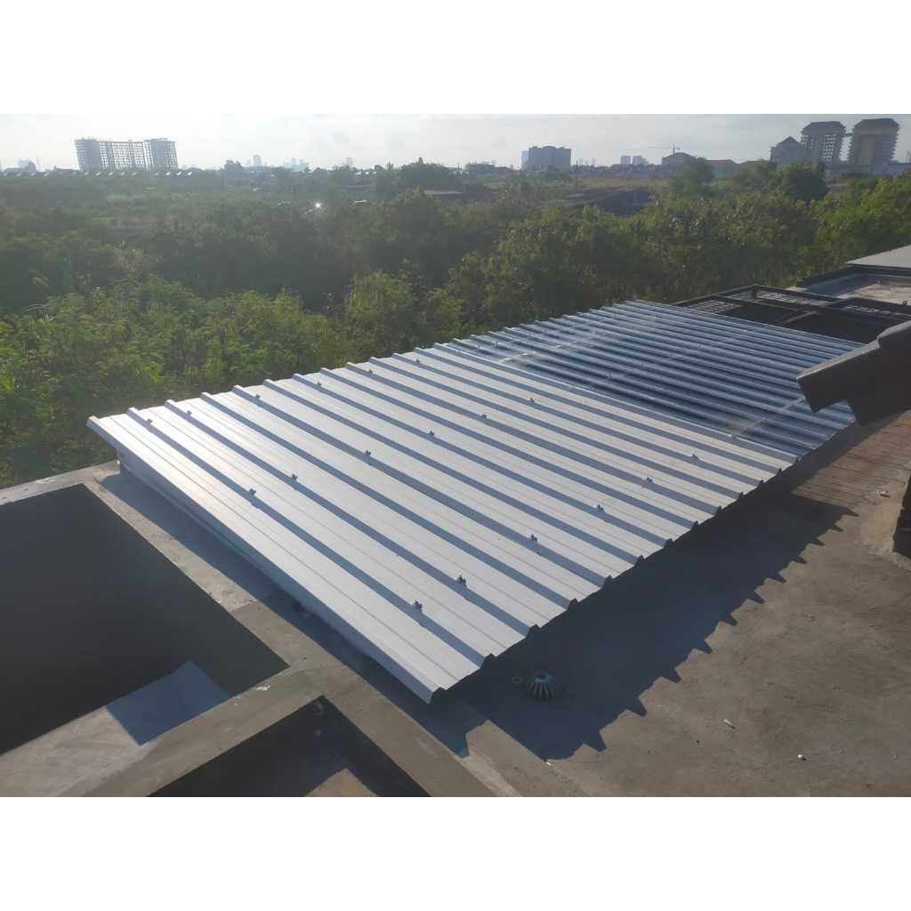Kanopi upvc single layer