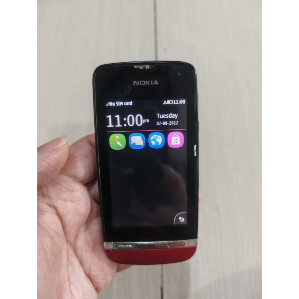 NOKIA ASHA 311 ORIGINAL NORMAL SIAP PAKAI HANDPHONE NOKIA SECOND JADUL UNIK LANGKA