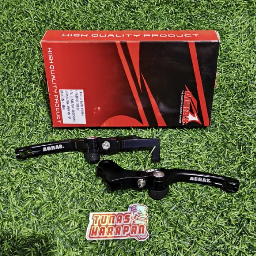 Handle Set CRF 150 Hitam AGRAS
