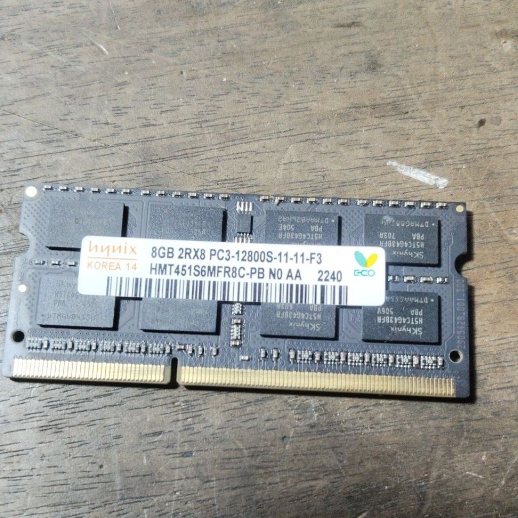 RAM Laptop 8GB DDR3 SK Hynix PC3-12800S 1600MHz