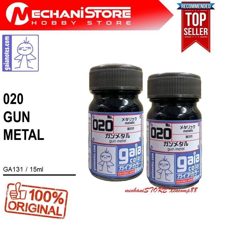 GAIA PAINT GA20 - GUN METAL - Cat Gundam model kit paint